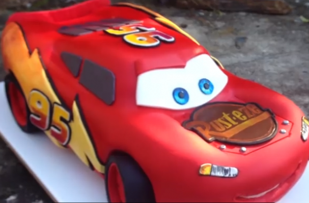 3d mcqueen discount cake